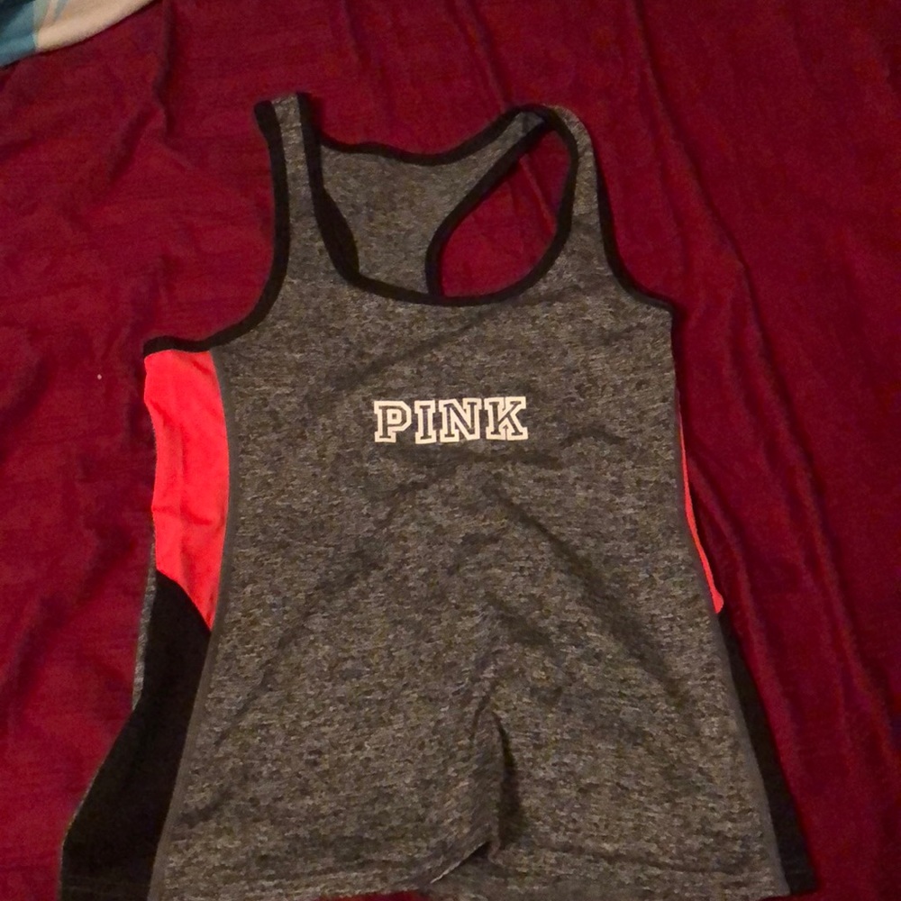 PINK exercise outfit